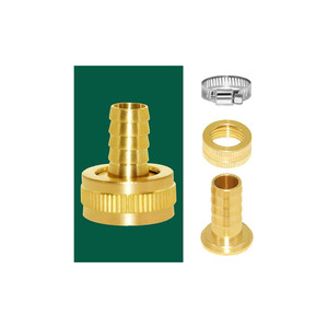 Nuevo desarrollo 3/4 FGHT X 1/4 <span class=keywords><strong>FIP</strong></span> hembra de latón giratorio adaptador de montaje de manguera de jardín con arandela - Product Image 4