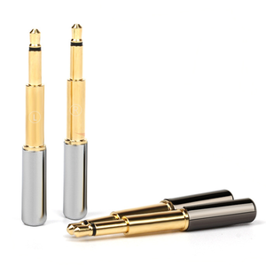 Prise Mono 3,5 mm de Type Longue Plaquée Or 3,5 mm 2 Pôles pour Meze99 Classics 99neo ANTONIO 99 <span class=keywords><strong>NEO</strong></span> <span class=keywords><strong>NOIR</strong></span> - Product Image 2