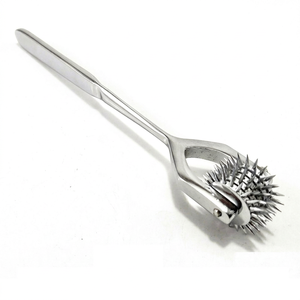 ชุดเครื่องมือผ่าตัดสแตนเลสแบบแมนนวลสำหรับตรวจเส้นประสาท 5 ขาแบบ Wartenberg สำหรับการวินิจฉัยทางระบบประสาท - Product Image 1