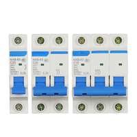 Disjoncteur miniature NXB-63 2P/3P/4P pour usage domestique, courbe BCD C, 16A/20A/32A, 220V