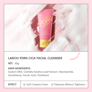 Limpiador Facial PDRN Centella Asiatica Personalizado al por Mayor, 50 g, Calmante, Hidratante, Suave, Apto para Piel Sensible y Seca - Product Image 5