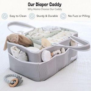 Organizador de Armario Colgante con 4 Cajones, Muestra Gratis, Organizador de Armario para Bebés, Organizador de Pañales, Cestas de Almacenamiento con Ranuras - Product Image 6