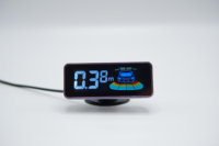 Sensor de Aparcamiento para Coche con Radar de Marcha Atrás, Cuatro Sondas, Pantalla LCD, Impermeable, con Advertencia por Voz