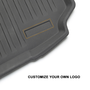 Alfombrillas impermeables para maletero de coche, Tpe, personalizadas, para todo tipo de clima, 3d, para <span class=keywords><strong>Volkswagen</strong></span> ID.4, 2021 - Product Image 5