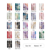 Best-seller en stock : Atomiseur de parfum imprimé motif marbre 5ML - Mini, portable, idéal pour les voyages avec recharge par le bas