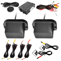 Système BSD universel 24 GHz étanche pour camions et bus lourds, kit de détection d'angle mort pour flotte, garantie 1 an