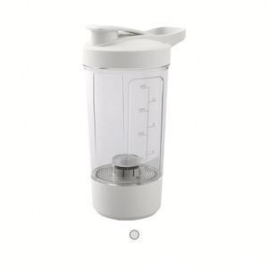 2026 Portable Electric <b>Shaker</b> Bottle Small 400ml Plastic USB Charging <b>Protein</b> <b>Shaker</b> Cup for Gym - Product Image 1