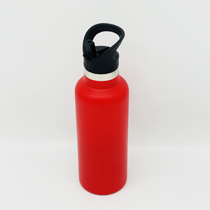 Bouteille d'eau isotherme en acier inoxydable de 650 ml sans BPA, avec petit goulot et bouchon à bec, anti-fuite, réutilisable, pour activités de plein air - Product Image 3