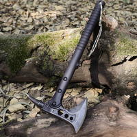Bochen MZ-586 chasse sauvetage hache feu acier abattage hache tactique Tomahawk chasse en plein air Camping survie hache