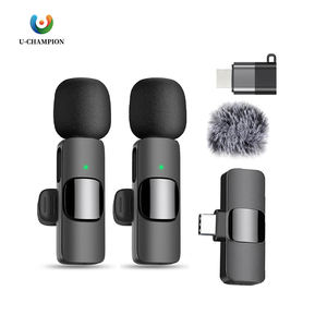 Microphone cravate sans fil Draadloze microfoons Lavalier Microfoon Draadloos Lavalier Wireless para - Product Image 1