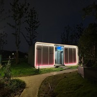 Cabine Mobile Modulaire Apple : Toilettes Écologiques Solaires à Contrôle Intelligent, Configuration Complète, Clé en Main, Prix Compétitif
