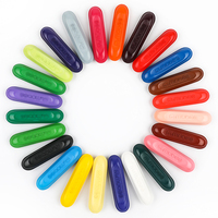 MOBEE P021B6 – Lot de 12 crayons de couleur de haute qualité pour enfants, idéal pour le dessin et la peinture