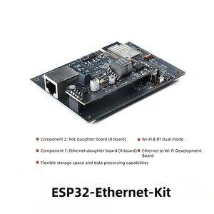 Kit Ethernet de module de carte de développement Ethernet vers WiFi équipé ESP32-WROVER-B pour composants électroniques - Product Image 2