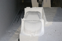 Máquina CNC Router para Modelado de Estatuas 3D en Espuma, con Control Syntec y Software NC Studio, para Tallado de Madera y Espuma