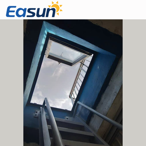 Nhà máy tùy chỉnh hướng dẫn sử dụng trượt <span class=keywords><strong>Skylight</strong></span> 780*980 trong kho mở không thấm nước kính cường lực hợp kim nhôm kiểm soát côn trùng - Product Image 1