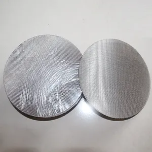 Customized 20 Micron Stainless Steel Wire Mesh Round Mesh Metal Filter Screen Filter Disc