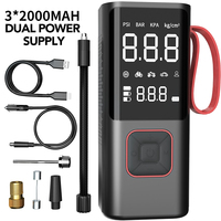 HF6988 nouvellement mini compresseurs portables 12v applications multiples sans fil voiture gonflage compresseur d'air portable
