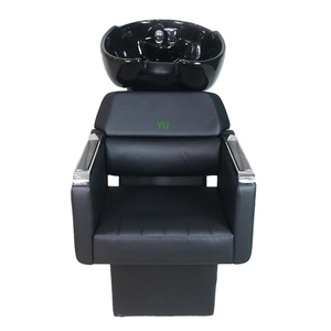 Hot Sale Hair Salon Color Custom Comfortable Massage Furniture Head Spa Shampoo Chair Washing <b>Bed</b> With Bowl - Product Image 5