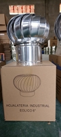 Ventilateur d'évacuation de toit à aspiration puissante, petit ventilateur de toit en forme de champignon de 160 mm, turbine éolienne