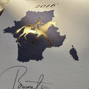 Etiquetas <span class=keywords><strong>de</strong></span> Vino Personalizadas con Relieve en Lámina Dorada, Etiquetas Premium para Decoración <span class=keywords><strong>de</strong></span> Botellas - Product Image 2