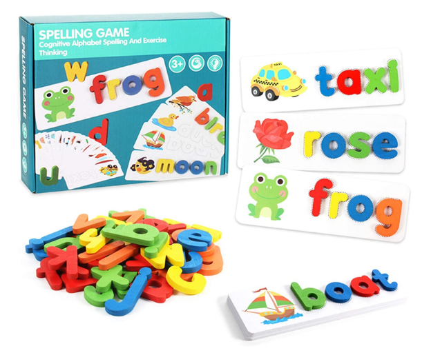 Jeux De Lettres Lisciani - Montessori Crée Des Mots - Lettres Jeu