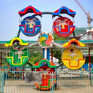 中国专业制造商供应商设计观光迷你摩天轮游乐设施儿童游乐场观察轮游乐设施