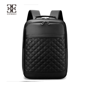 Универсальный рюкзак из искусственной кожи для профессионалов, большой вместимости, с USB-портом для зарядки, водонепроницаемый, легкий, для ноутбука, для поездок на работу - Product Image 2