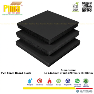 Pima White PVC WPC Foam Board <b>Sheet</b> 25mm Thickness 0.6 G/cm3 Density Food Grade Smooth Surface <b>Plastic</b> Panels for Kitchen Use - Product Image 1