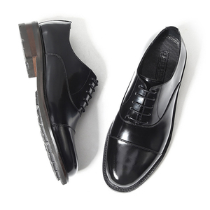 Chaussures Oxford en cuir véritable pour hommes, style britannique, formelles, en cuir de vachette brillant, rehaussantes, à semelle épaisse et souple - Product Image 3