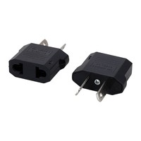 EURO EU zu US Travel Power Plug Adapter Konverter Konvertierung European American Outlet