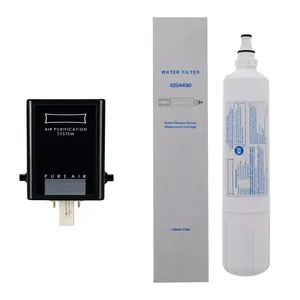 OEM 4204490 Refrigerator Water Filter Replacement and Fridge 7007067 Air Purification Cartridge Combo Pack