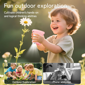 4 màu inskam 386 xách tay kính hiển vi mini Kính hiển vi kỹ thuật số kính hiển vi đồ chơi tập trung Hướng dẫn sử dụng cho trẻ em tuổi 5 + - Product Image 5