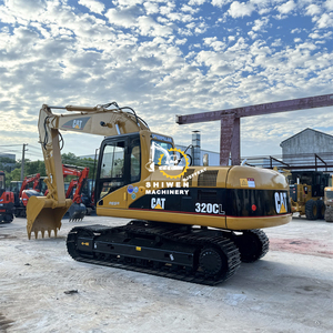Excavatrices d'occasion en bon état CAT320C à vendre, matériel de terrassement d'occasion, excavatrices CAT 320C 320D 320B 320GC en stock - Product Image 2