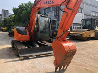 Excavadora Mini Hitachi Zx75 de Segunda Mano de JAPÓN, 7.5 Toneladas, Excavadora de Orugas Usada Hitachi ZX75US en Oferta