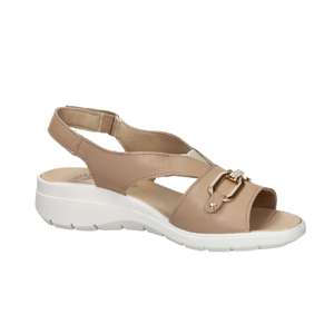 Women's Low Sandal <b>Beige</b> 38 3.5 Cm Heel Flat Sandals - Product Image 2