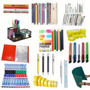 Back to School Supplies Pack Kids Student <b>Stationery</b> <b>Set</b> Canvas Handmade School Essentials - Product Image 4