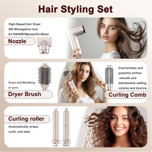 <span class=keywords><strong>Brosse</strong></span> à air chaud rotative BLDC 5 en 1 électrique OEM professionnelle la plus vendue appareil de coiffure pour un séchage rapide <span class=keywords><strong>et</strong></span> un ensemble de brosses lisses - Product Image 6