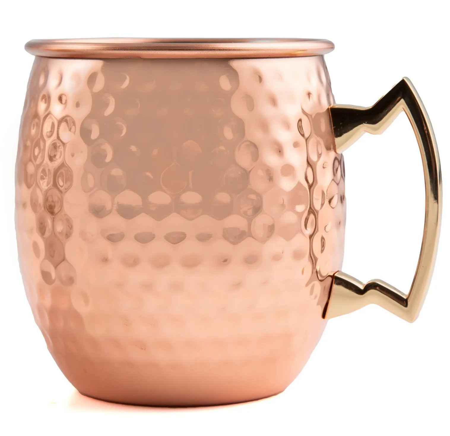 Biểu tượng tùy chỉnh Đảng bia Cocktail Moscow Mule ly Búa đồng mạ thép không gỉ Moscow Mule Mug