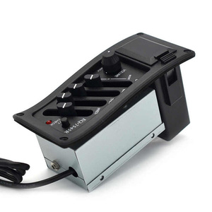Preamplificador Ecualizador Profesional EQ-7545R de 4 Bandas para Guitarra Acústica con Pastilla Piezoeléctrica, Control de Volumen y Tono, Alta Calidad ODM/OEM - Product Image 3