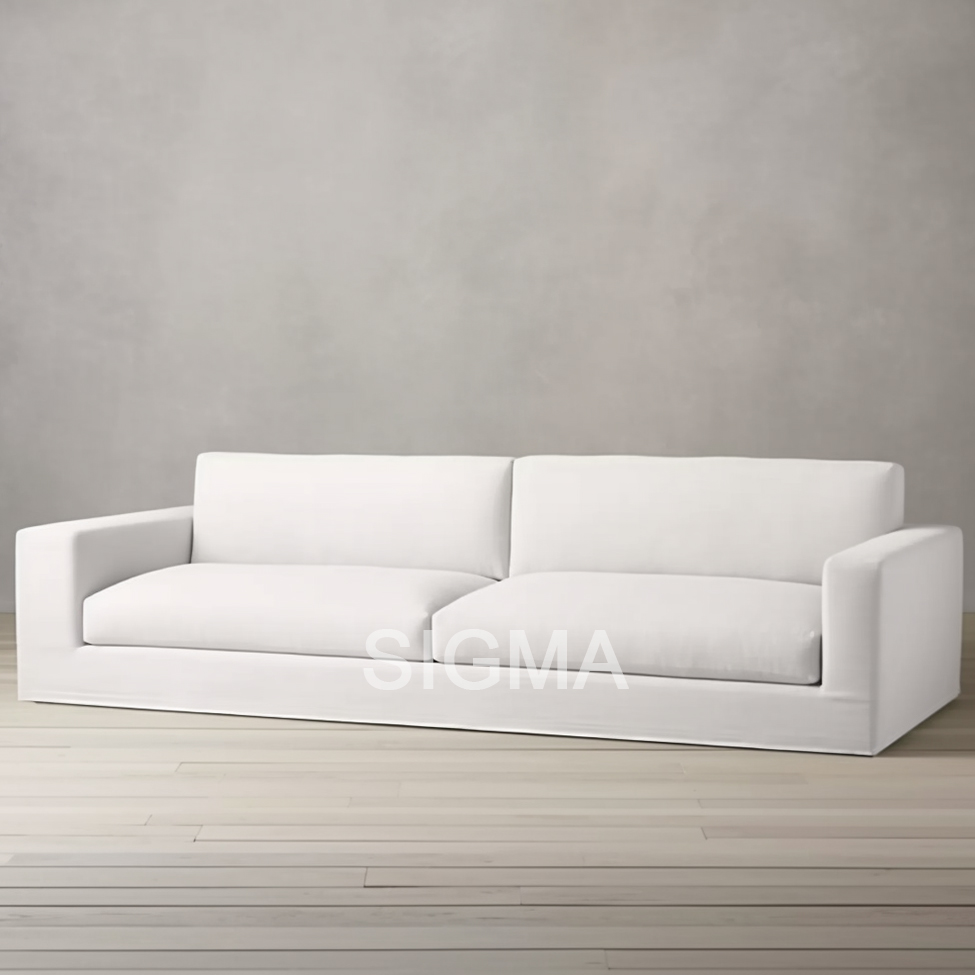 Modern Style Design Single Seat  Fabric Soft Modern Wooden Sofa Living Room Furniture Home Furniture