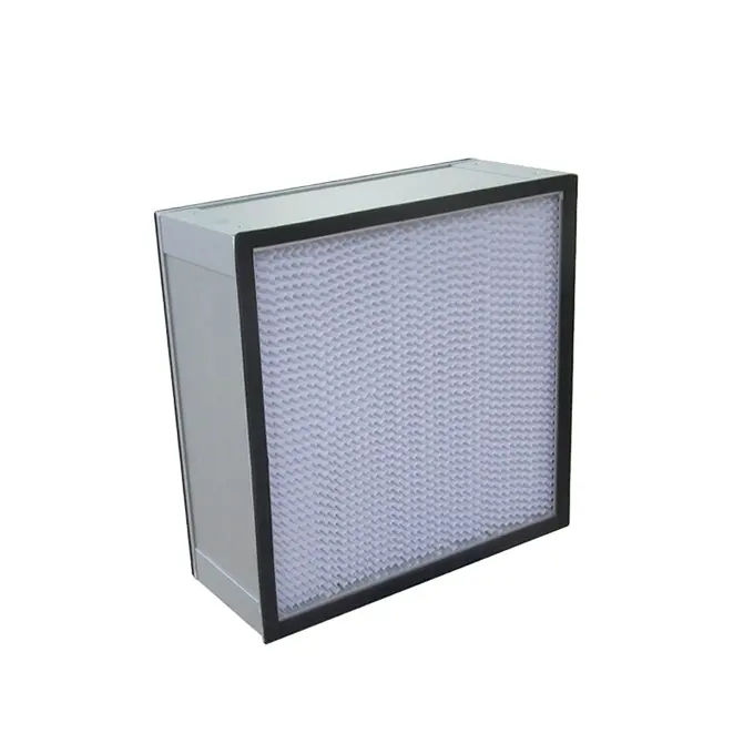 Filtro de aire hepa h14 99.99%, alta capacidad, estilo caja