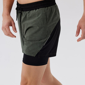 Men Running Sport Shorts Multiple Colors Training Fitness Skin-friendly Jogger Shorts for Men - Product Image 2