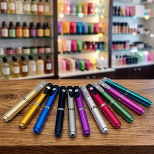 Colorful V2 Reusable Metal Injection <b>Pen</b> Spiral Screw Cap Custom Logo OEM <b>Refillable</b> 3ml Cartridge Dose Adjustable <b>Pen</b> Injector - Product Image 1