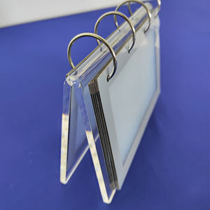 แท่นวางปฏิทินตั้งโต๊ะทำจากอะคริลิคติดตั้งปฏิทินตั้งโต๊ะทรงวีพร้อมวงกลม4วง - Product Image 5