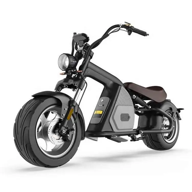 Nuevo diseño 2 amplia de 60V 20Ah 2000W citycoco Scooter Eléctrico de la ciudad de Coco de la motocicleta