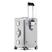 Valise de Voyage Grande Qualité avec Logo Personnalisé, Étanche en PC, Cadre en Aluminium