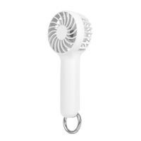Ventilateurs portables miniatures USB pour l'extérieur, vente en gros, plastique, électronique, refroidissement électrique, ventilateur à main rechargeable personnalisé, mini