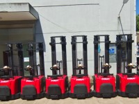 Chariot élévateur électrique robuste 4M 5M 6M 1,5t 2t 3t avec plateforme et poste de conduite