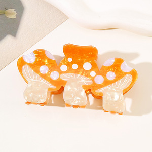 RTS-1 - Pinzas <span class=keywords><strong>para</strong></span> el <span class=keywords><strong>Cabello</strong></span> con Forma <span class=keywords><strong>de</strong></span> Vegetales Simulados, 10.5 cm, 3 Piezas, Pinzas <span class=keywords><strong>para</strong></span> el <span class=keywords><strong>Cabello</strong></span> con Forma <span class=keywords><strong>de</strong></span> Hongo y Tiburón, Creativas y Lindas, <span class=keywords><strong>para</strong></span> Mujer - Product Image 5