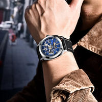 Montres pour hommes BENYAR 5121, marque haut de gamme, mode, affaires, automatiques, mécaniques, étanches, sportives